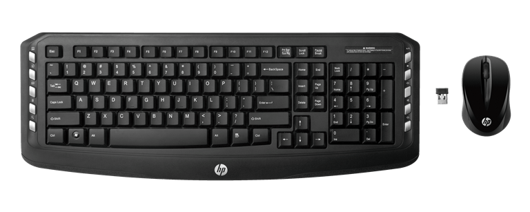 TECLADO E MOUSE HP SEM FIO - PN T6L04AAAC4